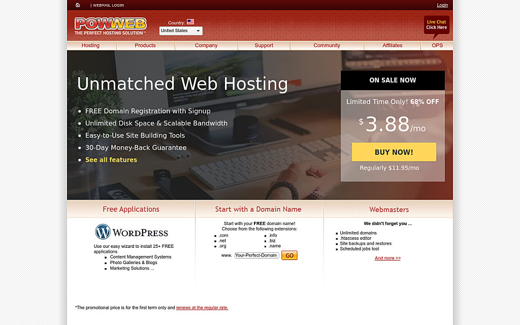 Perfect hosting. Perfect quality hosting.